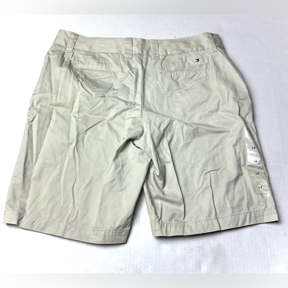 Tommy Hilfiger Womens 14 Hollywood Shorts Tan Beige Chino NWT Summer Casual - Picture 4 of 9